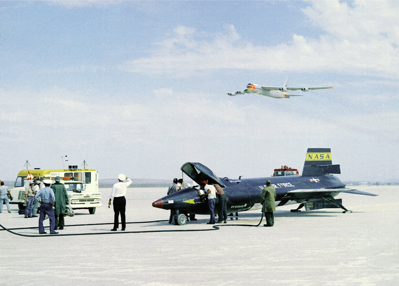 Illustration for article titled Outstanding photos of the X-15, the fastest manned rocket plane ever
